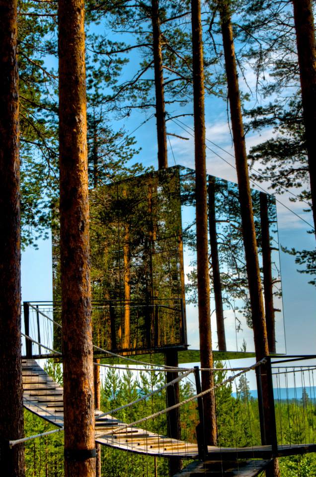 Mirrorcube, Treehotel, Sweden-photo by Georgia Makitalo 