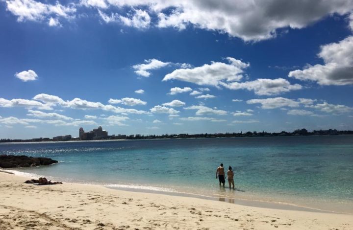 The Beach in the Bahamas