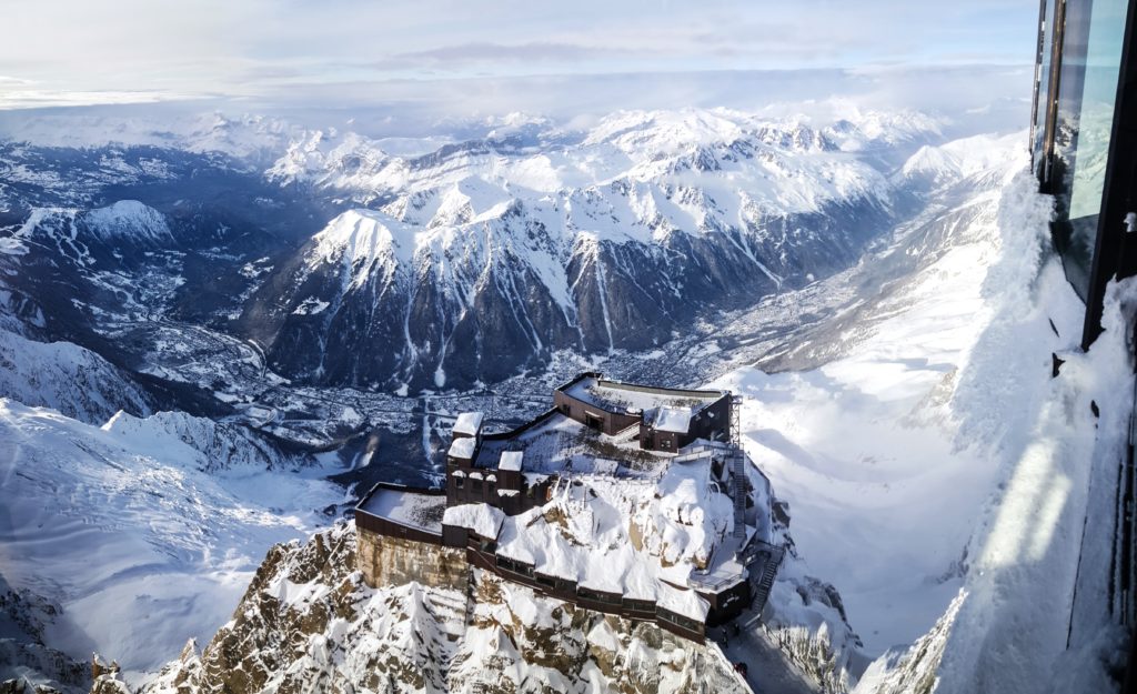 Aiguille du Midi, Chamonix, France 