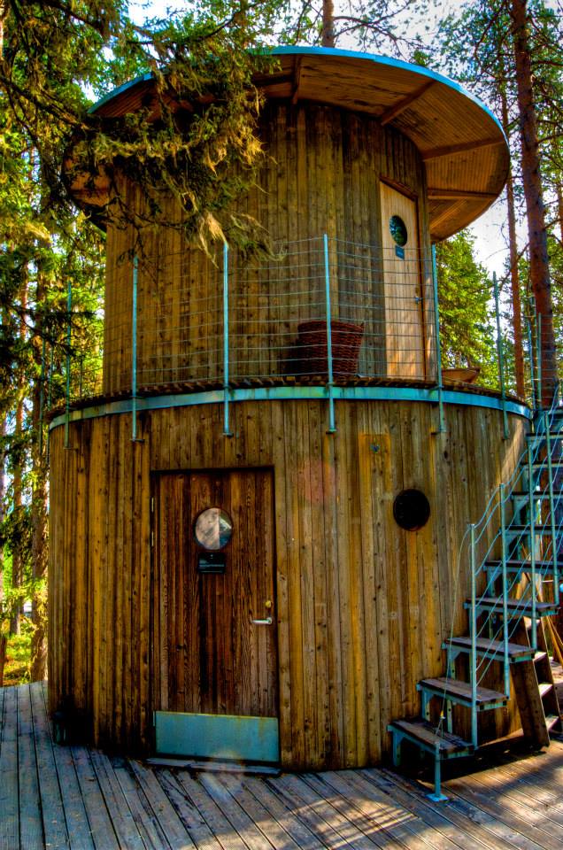 Treehotel Sauna, Treehotel Sweden-photo by Georgia Makitalo 