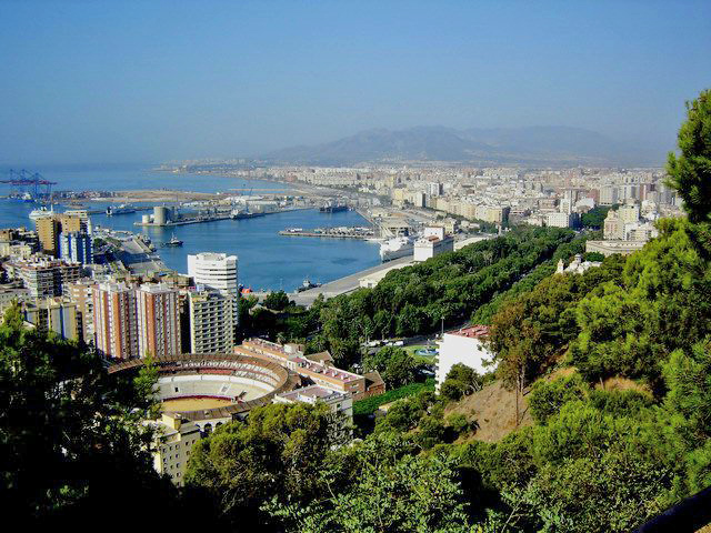 View of Malaga