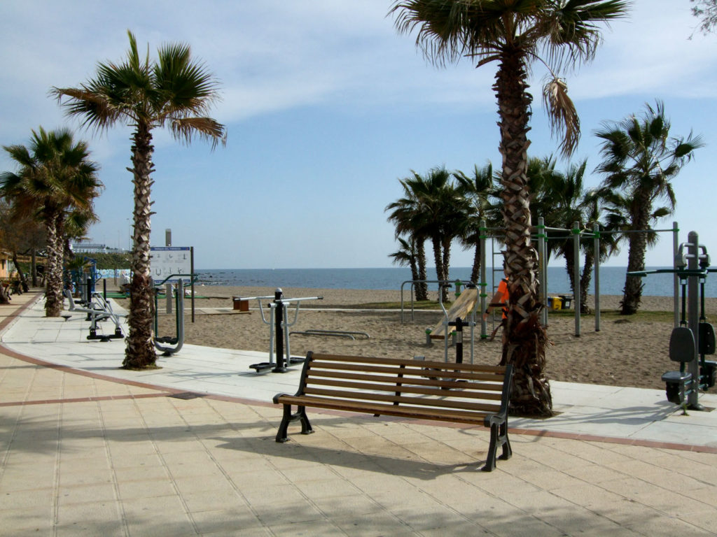 Exercise at the beach