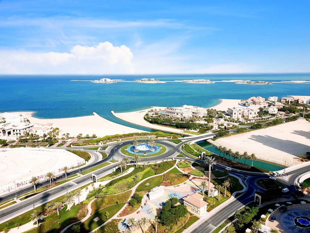 Arial view of Qatar, Photo by Deepak Siva on Unsplash